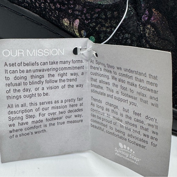 Spring Step Professional Clog Winfrey 'Flutter' Women's Sz 8 Work Nurse Clog NEW - Picture 9 of 10